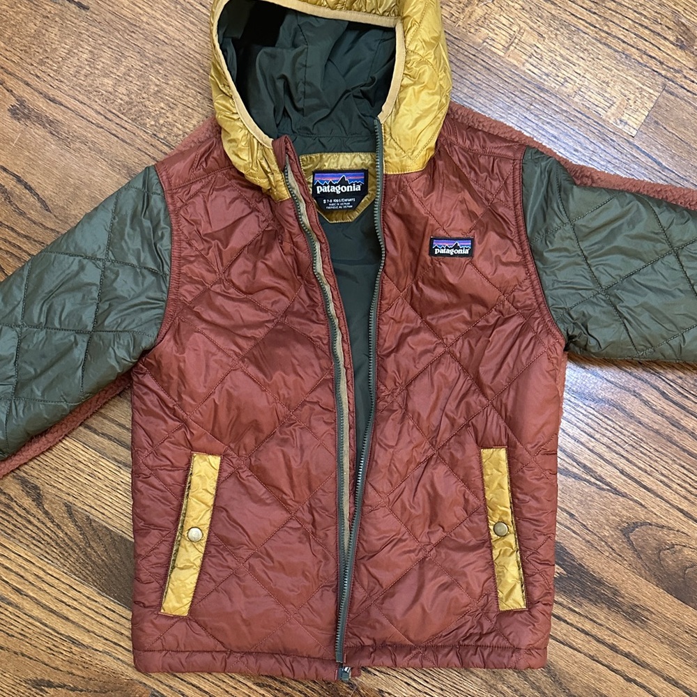 Patagonia Kids' Multicolor Quilted Jacket